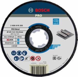 BOSCH PRO Metal X-LOCK KesmeTaşı115*2,5mm Bomb