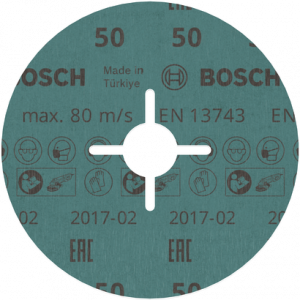 BOSCH PRO R780 125mm 50K Fiber Disk