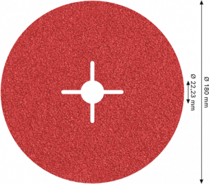 BOSCH PRO R780 180mm 36K Fiber Disk
