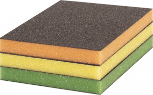 BOSCH EXPERT Sünger Zımpara Çift Taraflı 98*120*12mm Super Fine - Çok İnce