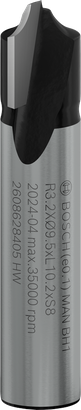 BOSCH SDW ÇeyrekParmak Freze Ucu 8*9,5*41mm