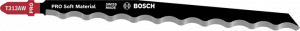 BOSCH PRO Soft Material Dekupaj Bıçağı T313AW 3'lü