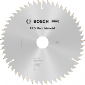 BOSCH PRO MM Daire Test. Bıç. 210*30 mm 54 D E