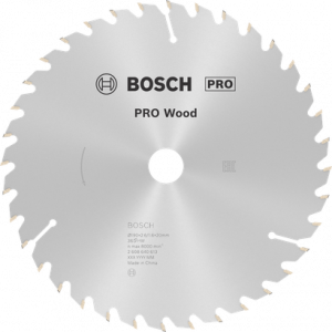 BOSCH PRO Wood Daire Test. Bıç. 190*20/16 mm 36 D E