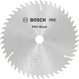 BOSCH PRO Wood Daire Test. Bıç. 190*20/16 mm 48 D E