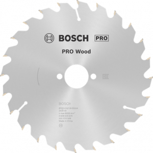 BOSCH PRO Wood Daire Test. Bıç. 190*30 mm 24 D E
