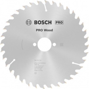 BOSCH PRO Wood Daire Test. Bıç. 190*30 mm 36 D E