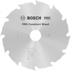BOSCH PRO Construct Wood Daire Test. Bıç. 190*30 mm 12 D E