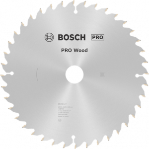 BOSCH PRO Wood Daire Test. Bıç. 250*30 mm 40 D