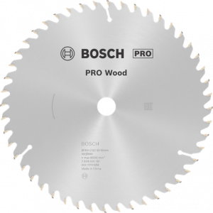 BOSCH PRO Wood Daire Test. Bıç. 184*16 mm 48 D E