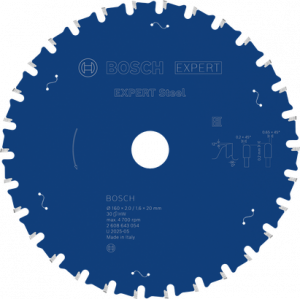 BOSCH EXST Daire Test. Bıç. 160*20 mm 30 D E