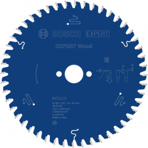 BOSCH EXW Daire Test. Bıç. 160*20 mm 48 D E