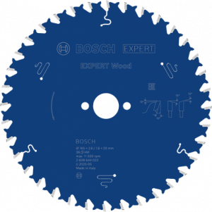 BOSCH EXW Daire Test. Bıç. 165*20 mm 36 D E