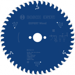 BOSCH EXW Daire Test. Bıç. 165*20 mm 48 D E