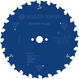 BOSCH EXW Daire Test. Bıç. 184*16 mm 24 D E