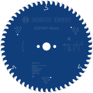 BOSCH EXW Daire Test. Bıç. 184*16 mm 56 D E