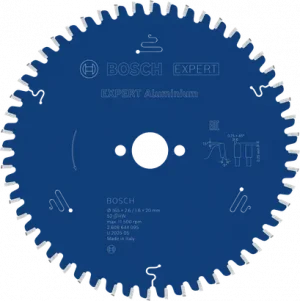 BOSCH EXAL Daire Test. Bıç. 165*20 mm 52 D E