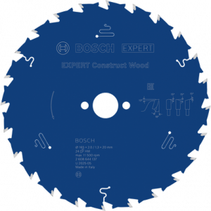 BOSCH EXCW Daire Test. Bıç. 165*20 mm 24 D E