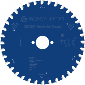 BOSCH EXSP Daire Test. Bıç. 190*30 36 D E