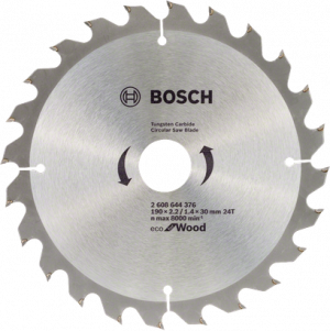 BOSCH ECOW Daire Test. Bıç. 190*30 mm 24 D E