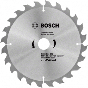 BOSCH ECOW Daire Test. Bıç. 230*30 mm 24 D E