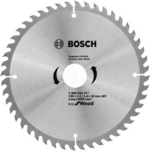 BOSCH ECOW Daire Test. Bıç. 190*30mm 48DE10'lu