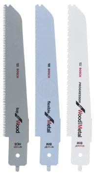 BOSCH PFZ500 Panter Testere Seti W/WM/M 3'lü