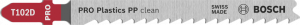 BOSCH PRO Plastics PP Clean Dekupaj Bıçağı T102D 5'li