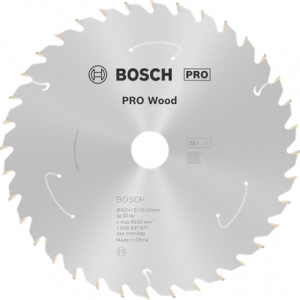 BOSCH PRO Wood Daire Test. Bıç. 160*20 mm 36 D E/C