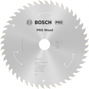 BOSCH PRO Wood Daire Test. Bıç. 160*20 mm 48 D E/C