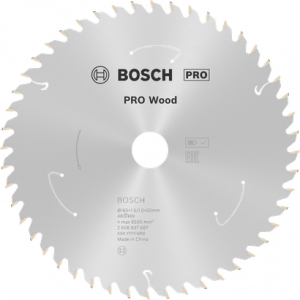 BOSCH PRO Wood Daire Test. Bıç. 165*20 mm 48 D E/C