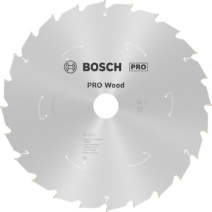 BOSCH PRO Wood Daire Test. Bıç. 254*30mm 24D GCM18V