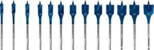BOSCH EXPERT SCS Yaprak Ahşap Matkap Ucu HEX 10, 12, 13, 14, 16, 18, 20, 22, 24, 25, 28, 30, 32 mm 13'lü