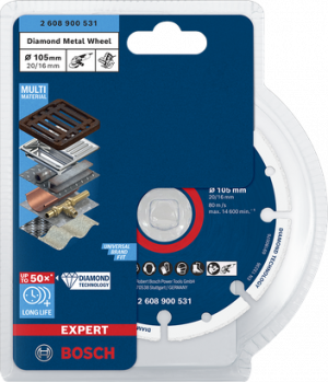 BOSCH EXPERT DMW Metal Kesme Diski 105*20/16 mm