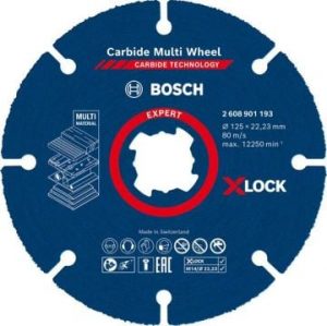 BOSCH EXPERT X-LOCK CMW Kesme Diski 125 mm