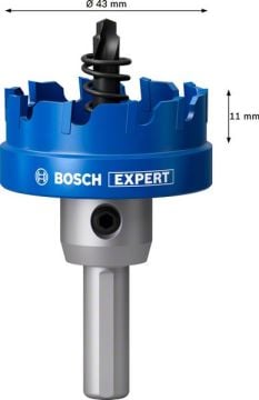 BOSCH EXPERT Sheet Metal Delik Açma Testeresi 43 mm
