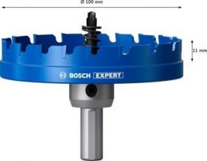 BOSCH EXPERT Sheet Metal Delik Açma Testeresi 100 mm
