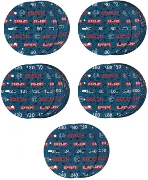 BOSCH EXPERT O780 Foil Zımpara 150mm Set 55'li