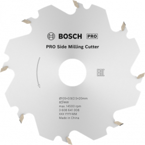 BOSCH GUF 4-22 A Kesici Bıçak 105*4 mm 8 D
