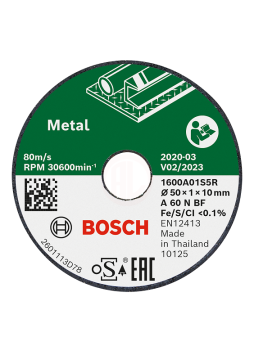 BOSCH Easy Cut Kesme Taşı 50*1 mm 3'lü