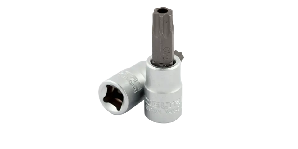 İZELTAŞ 1/4'' LOKMALI STAR DELİKLİ TORX UÇ TR40