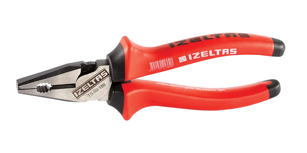 İZELTAŞ KOMBİNE PENSE AĞIR TİP 180 MM ( ÇELİK TEL İÇİN )