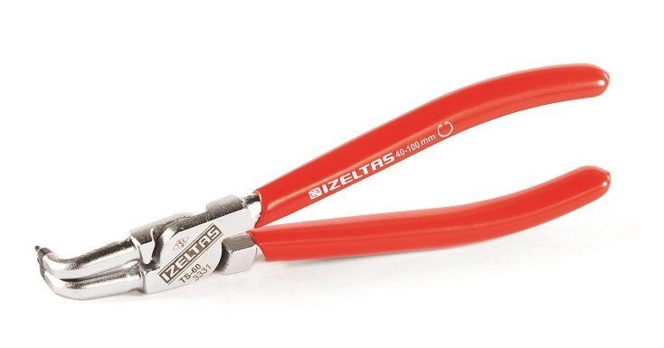 İZELTAŞ İÇ SEGMAN PENSE 170 MM YAYSIZ EĞRİ