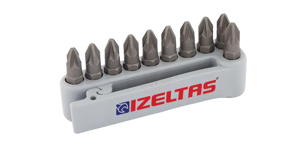 İZELTAŞ POZİDRİV BİTS SET Pz 3 (25 MM)