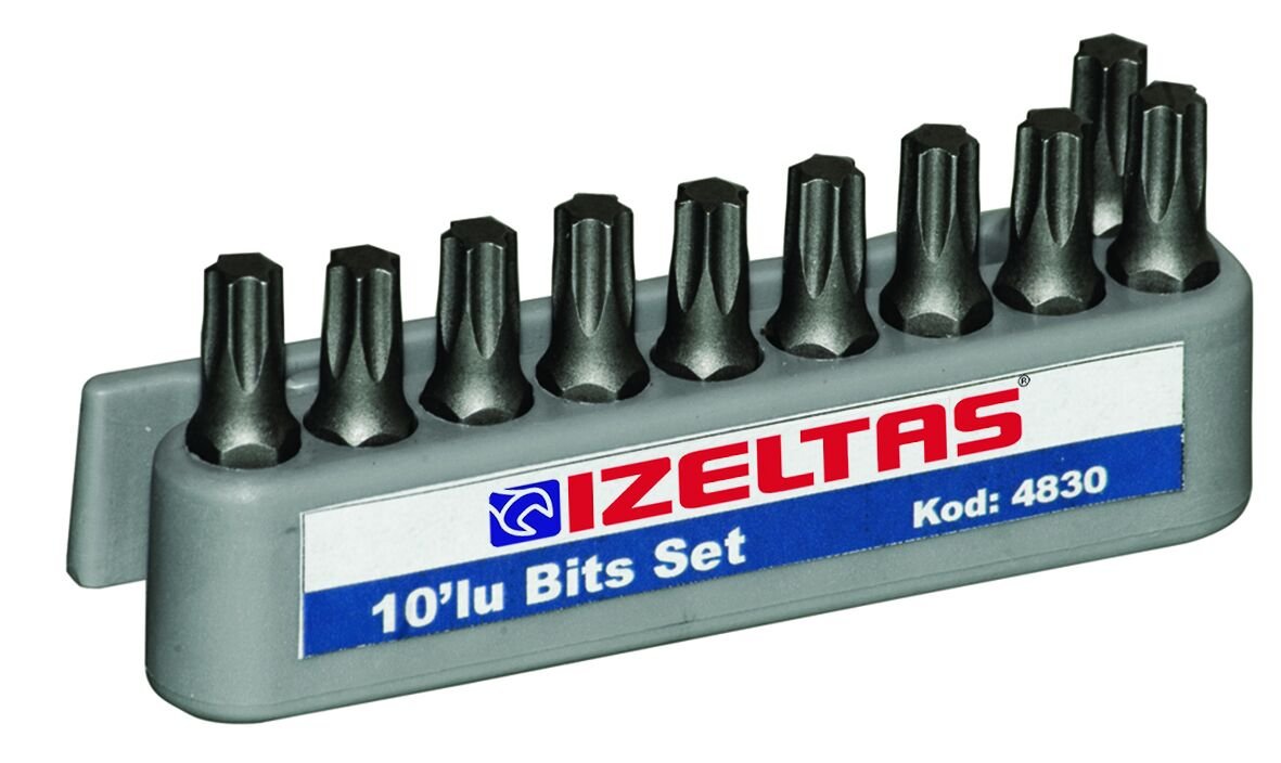 İZELTAŞ TORX BİTS UÇ SET T 25 (25 MM)