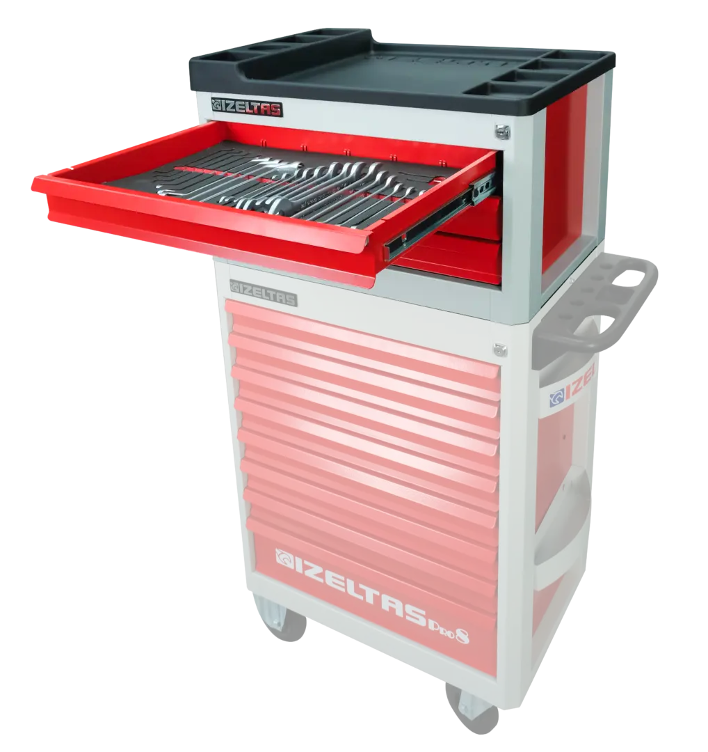 İZELTAŞ PRO SERİ 3 ÇEKMECELİ DOLAP ÜSTÜ DOLAP