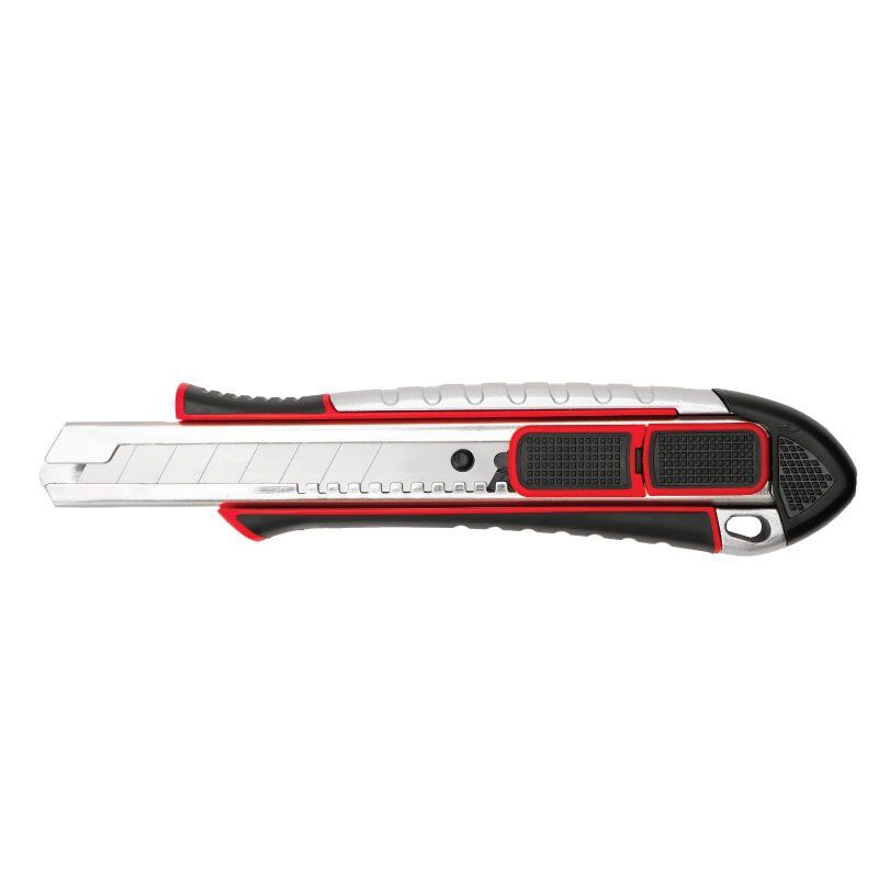 İZELTAŞ PRO METAL GÖVDE MAKET BIÇAĞI EMNİYETLİ OTOMATİK KİLİTLİ 18MM