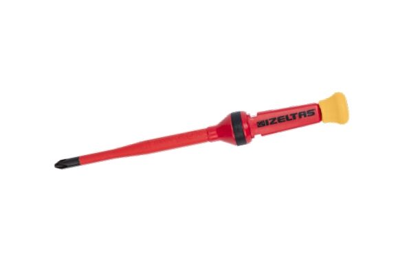 İZELTAŞ 1000V İZOLELİ ELEKTRO SLİM YILDIZ UÇLU TORNAVİDA PH1 4,5X80