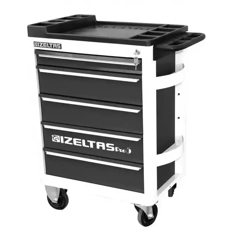 İZELTAŞ PRO SERİSİ TAKIM DOLAB 7 ÇEKMECELİ GRİ GÖVDE - GRİ ÇEKMECE