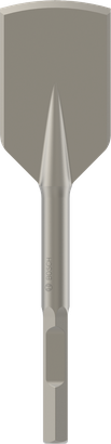 BOSCH PRO HEX 28mm Şaft Asfalt Keski 500*125 mm